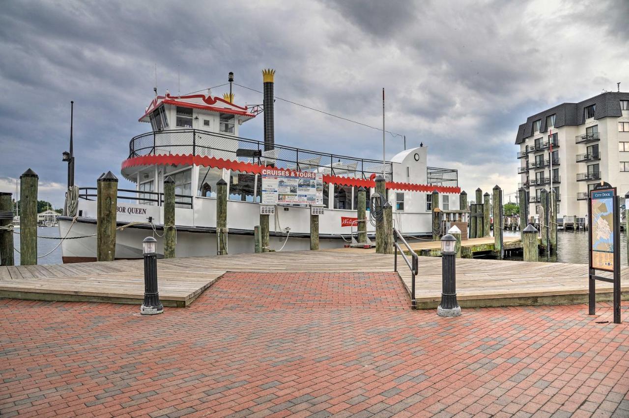 Chic Condo With Balcony In The Heart Of Annapolis! Exterior photo