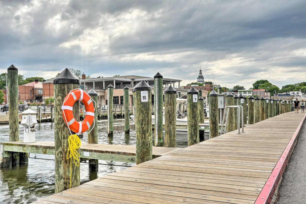 Chic Condo With Balcony In The Heart Of Annapolis! Exterior photo