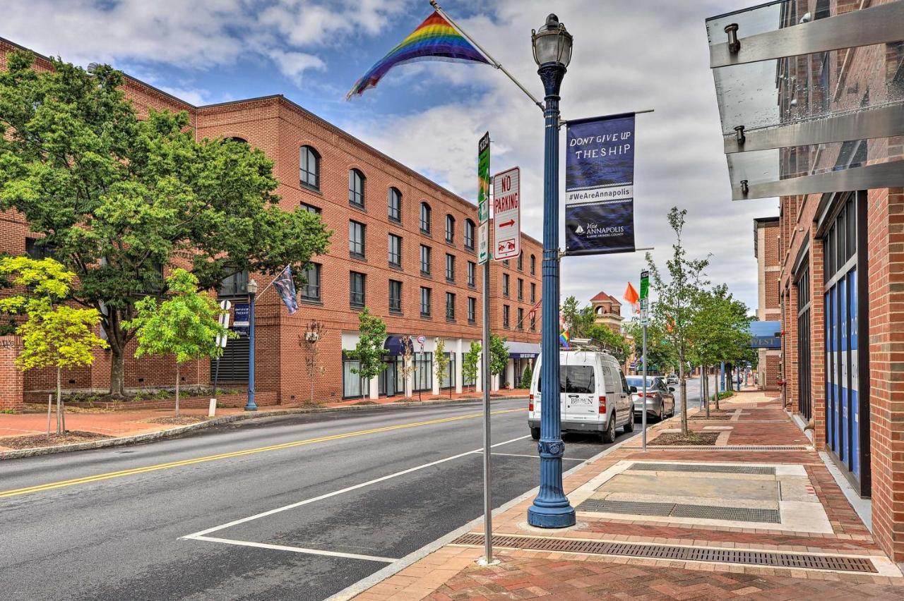 Chic Condo With Balcony In The Heart Of Annapolis! Exterior photo